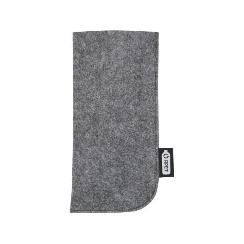Чехол для очков Felta из материалов, переработанных согласно стандарту GRS, средне-серый