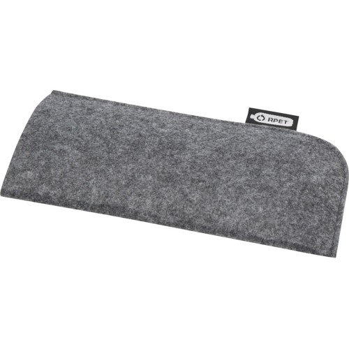 Чехол для очков Felta из материалов, переработанных согласно стандарту GRS, средне-серый