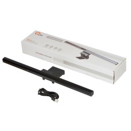 Лампа для монитора «PractIQ» с датчиком движения, 66 LED, диммер, черный