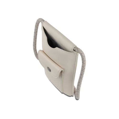 Сумка-чехол для мобильного телефона BUGATTI АЛМАТА | ALMATA, бежевая, полиуретан, 11x2x18 см