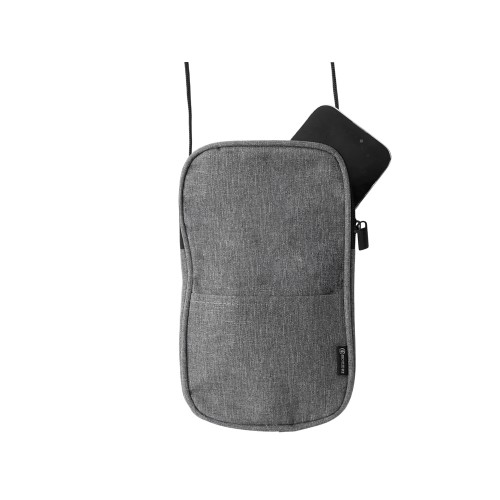 Сумка-чехол Suiper для телефона, серый меланж