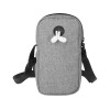 Сумка для телефона "Ross" из переработанного материала, серый яркий