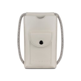 Сумка-чехол для мобильного телефона BUGATTI АЛМАТА | ALMATA, бежевая, полиуретан, 11x2x18 см