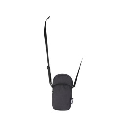 Сумка для телефона "Ross" из переработанного материала, древесный уголь