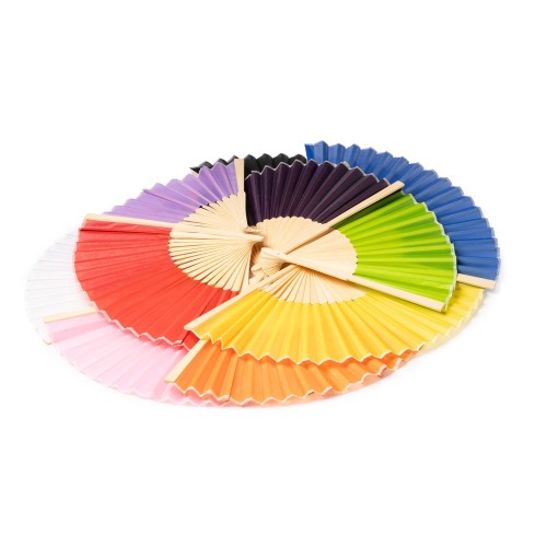 Веер LIDA, красный