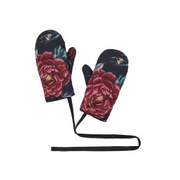 Варежки «Русские сезоны», синий. Varvara (без лого)