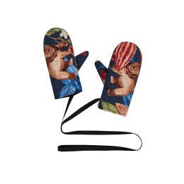 Варежки «Мишки в шоколаде». Varvara  (без лого Varvara)