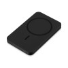 Магнитный беспроводной внешний аккумулятор "Razor", 5000 mAh, металл, черный