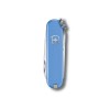 Нож-брелок VICTORINOX Classic SD Colors "Summer Rain", 58 мм, 7 функций, голубой