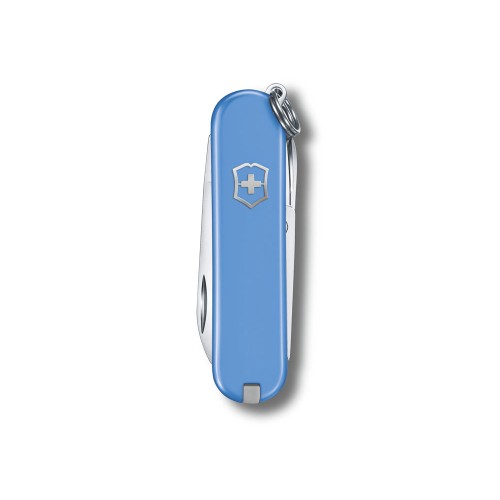 Нож-брелок VICTORINOX Classic SD Colors "Summer Rain", 58 мм, 7 функций, голубой