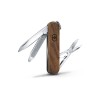 Нож-брелок VICTORINOX Classic SD, 58 мм, 5 функций, деревянная рукоять