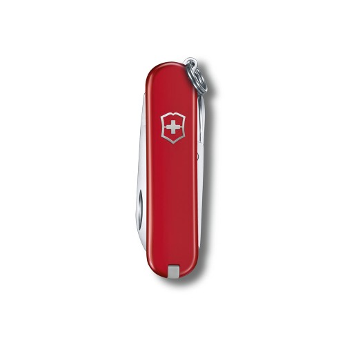 Нож-брелок VICTORINOX Classic "Style Icon", 58 мм, 7 функций, красный