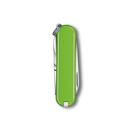 Нож-брелок VICTORINOX Classic SD Colors "Smashed Avocado", 58 мм, 7 функций, салатовый