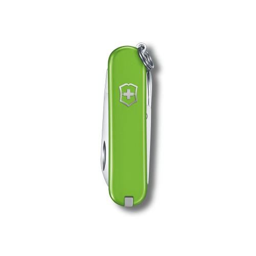 Нож-брелок VICTORINOX Classic SD Colors "Smashed Avocado", 58 мм, 7 функций, салатовый