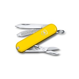 Нож-брелок VICTORINOX Classic SD Colors "Sunny Side", 58 мм, 7 функций, жёлтый