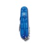 Нож перочинный VICTORINOX Spartan, 91 мм, 12 функций, полупрозрачный синий