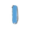 Нож-брелок VICTORINOX Classic SD Colors "Summer Rain", 58 мм, 7 функций, голубой