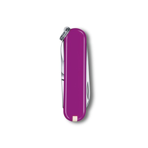 Нож-брелок VICTORINOX Classic SD Colors "Tasty Grape", 58 мм, 7 функций, фиолетовый