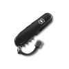 Нож перочинный VICTORINOX Spartan Onyx Black, 91 мм, 12 функций, чёрный, со шнурком в комплекте