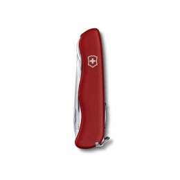 Нож перочинный VICTORINOX Picknicker, 111 мм, 11 функций, с фиксатором лезвия, красный