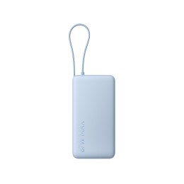 Внешний аккумулятор со встроенным кабелем Xiaomi 67W Power Bank 20000 (Integrated Cable) Ice Blue