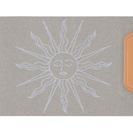 Блокнот А5 из RPET "Harvey", 80 листов FSC бумага, серый с термотрансфером