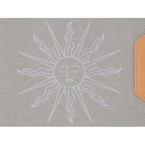 Блокнот А5 из RPET "Harvey", 80 листов FSC бумага, серый с термотрансфером