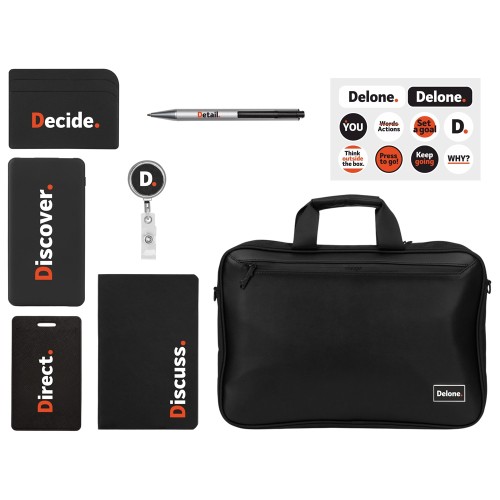 Welcome pack «Swift start», черный с нанесением