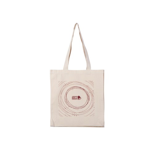 Сумка «Donny» с донной складкой и парусиновыми ручками, натуральный, с DTF (полноцвет)