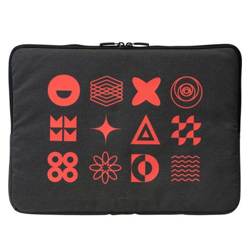 RIVACASE 7705 black ECO чехол для ноутбука 15.6" / 12 (термотрансфер)