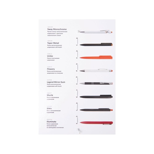 Промо-сет ручек с интересным нанесением 2.0