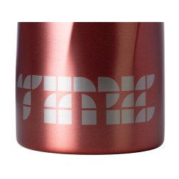 Бутылка для воды «Athletica», 1000 мл, нержавеющая сталь, красный (гравировка)