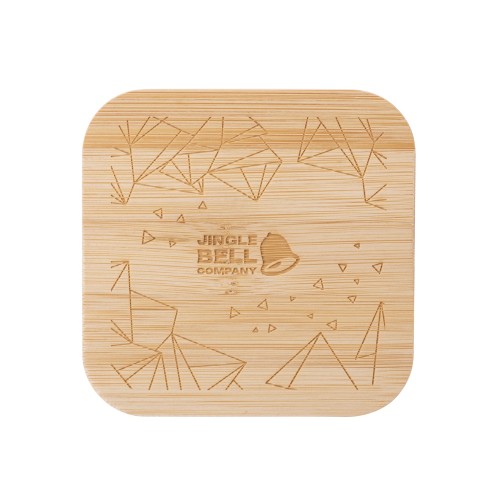 Eмкость для хранения «Flake», бежевый, натуральный, с гравировкой