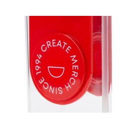 Бутылка для воды JUICY DRINK BOX, красный (тампопечать)