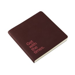 ЕЖЕДНЕВНИК недатированный А5- "MEGAPOLIS FLEX QUATTRO" (БОРДОВЫЙ) с УФ-печатью