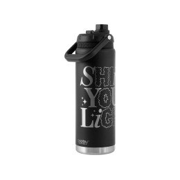 Вакуумный термос «Canyon Jug», 1430 мл, черный с гравировкой