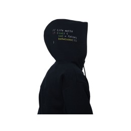 Худи «Hamburg», унисекс, черный, ДТФ текстиль