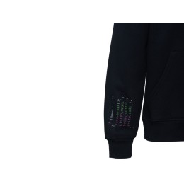 Худи «Hamburg», унисекс, черный, ДТФ текстиль