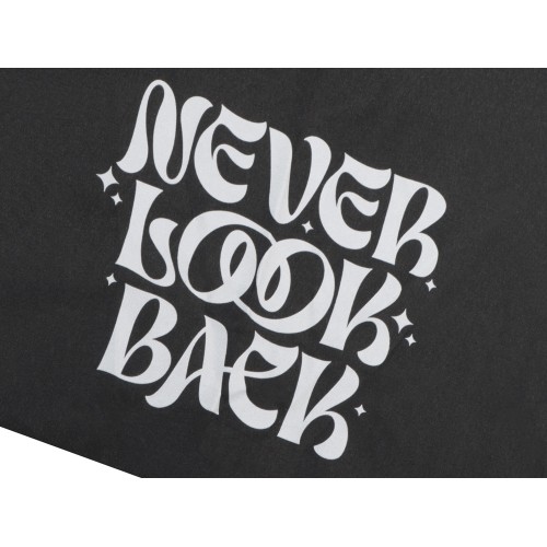 Зонт-полуавтомат складной Marvy с проявляющимся рисунком, черный (термотрансфер)