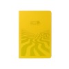 Бизнес-блокнот А5 «C2» soft-touch, желтый, с УФ печатью
