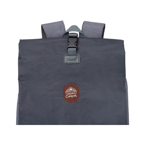 Рюкзак Glaze для ноутбука 15'', серый с патчем