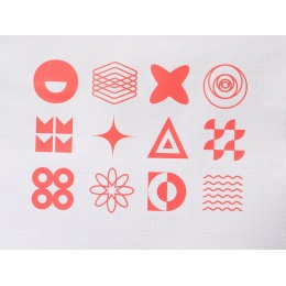 Сумка Rejenny из переработанного хлопка, светло-серый (термотрансфер)