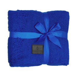 Плед акриловый Mohair, синий