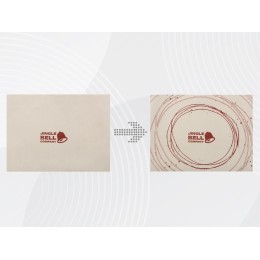 Сумка «Donny» с донной складкой и парусиновыми ручками, натуральный, с DTF (полноцвет)