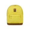 Рюкзак Shammy с эко-замшей для ноутбука 15", желтый с патчем