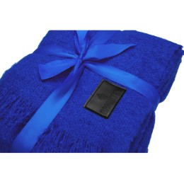 Плед акриловый Mohair, синий