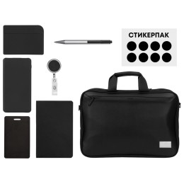 Welcome pack «Swift start», черный с нанесением