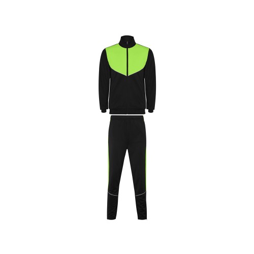 EVANS спортивный костюм, черный/лаймовый