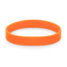 Силиконовый браслет "Forest" 202*12 мм, оранжевый