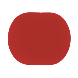 ПАТЧ ОВАЛ soft-touch (красный) 6,0 х 5,0 см